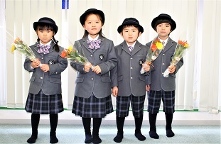 イグザム幼児教室撮影関西大学初等部の写真