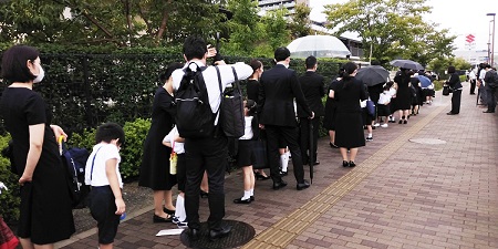 洛南高校附属小学校イグザム幼児教室撮影写真