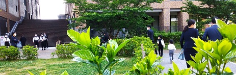 イグザム幼児教室撮影関西大学初等部写真