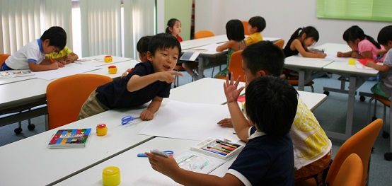 イグザム幼児教室撮影写真