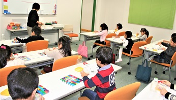 イグザム幼児教室撮影写真