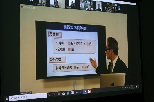 関西大学初等部イグザム幼児教室撮影写真