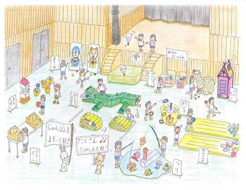 関西大学初等部オープンスクールパンフレットより